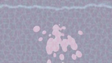 Soyut hareket desenli fütüristik video üretimi için dinamik dijital arkaplan