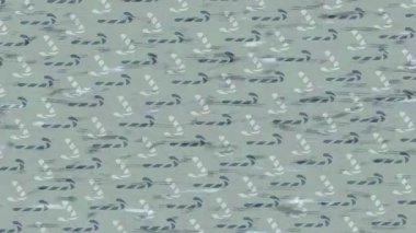 Benzersiz hareket grafikleri tasarım sanatına sahip yaratıcı film üretimi için özet bir arkaplan