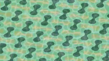 Lüks hareket projeleri için soyut tasarım stili animasyonu olan üst düzey dijital doku