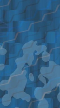 Lüks hareket projeleri için soyut tasarım stili animasyonu olan üst düzey dijital doku