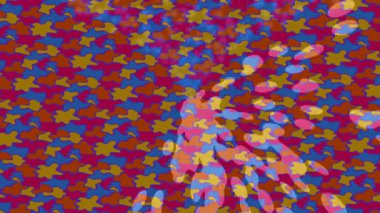 Modern medya üretimi için fütüristik dijital soyut doku sinematik tarz hareketli grafik ögesi