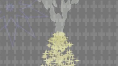 Dijital doku yüzey tasarım biçimi ile modern video animasyonu için gelişmiş hareket grafikleri