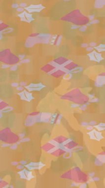 Estetik doku arkaplan tasarımı renkli hareket grafikleri ile moda film giriş profosyoneli