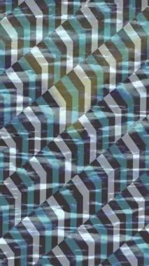 Benzersiz dijital animasyon tarzı grafikleri olan yaratıcı ortam tasarımı için yenilikçi hareket dokusu