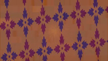 Benzersiz dijital animasyon tarzı grafikleri olan yaratıcı ortam tasarımı için yenilikçi hareket dokusu