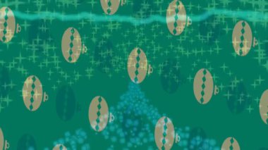 Benzersiz hareket grafikleri tasarım sanatına sahip yaratıcı film üretimi için özet bir arkaplan