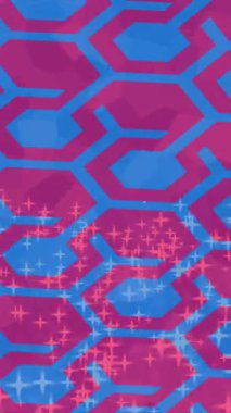 Organik desenli yüzey giriş stili video film sanatı ile soyut arkaplan tasarımı