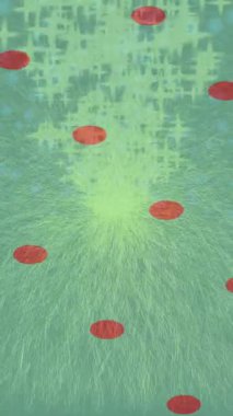 Estetik doku arkaplan tasarımı renkli hareket grafikleri ile moda film giriş profosyoneli