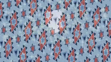 Dijital doku yüzey tasarım biçimi ile modern video animasyonu için gelişmiş hareket grafikleri