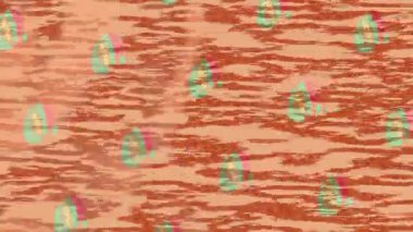 Yaratıcı video düzenleme film arkaplan tasarımı için minimalist organik hareket grafikleri