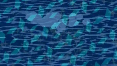 Benzersiz hareket dokusu tasarım sanatı ile profesyonel video düzenleme için modern soyut grafikler