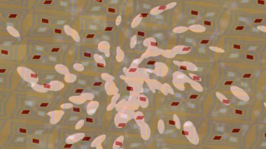 Profesyonel video projeleri sanat tarzı için organik hareketli arkaplan tasarımı