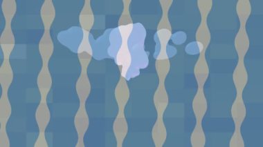 Benzersiz hareket dokusu tasarım sanatı ile profesyonel video düzenleme için modern soyut grafikler