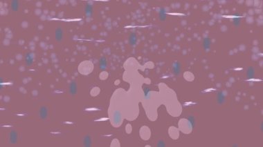 Organik desenli yüzey giriş stili video film sanatı ile soyut arkaplan tasarımı