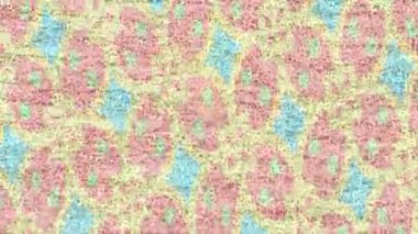 Estetik doku arkaplan tasarımı renkli hareket grafikleri ile moda film giriş profosyoneli