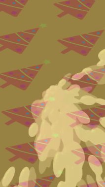 Estetik doku arkaplan tasarımı renkli hareket grafikleri ile moda film giriş profosyoneli