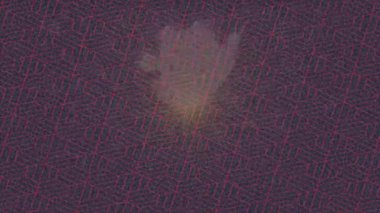 Lüks hareket projeleri için soyut tasarım stili animasyonu olan üst düzey dijital doku