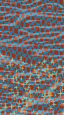 Soyut hareket desenli fütüristik video üretimi için dinamik dijital arkaplan