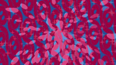 Organik desenli yüzey giriş stili video film sanatı ile soyut arkaplan tasarımı