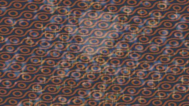 Organik desenli yüzey giriş stili video film sanatı ile soyut arkaplan tasarımı