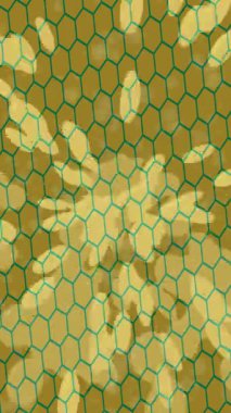 Benzersiz dijital animasyon tarzı grafikleri olan yaratıcı ortam tasarımı için yenilikçi hareket dokusu