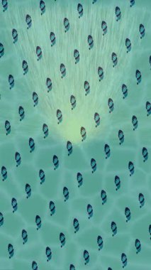 Lüks hareket projeleri için soyut tasarım stili animasyonu olan üst düzey dijital doku