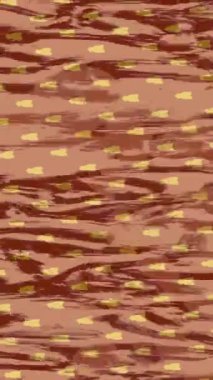 Benzersiz dijital animasyon tarzı grafikleri olan yaratıcı ortam tasarımı için yenilikçi hareket dokusu