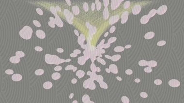 Benzersiz hareket grafikleri tasarım sanatına sahip yaratıcı film üretimi için özet bir arkaplan