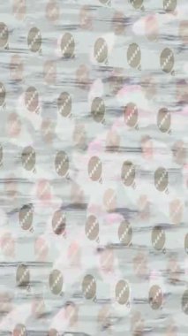 Dijital doku yüzey tasarım biçimi ile modern video animasyonu için gelişmiş hareket grafikleri