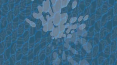 Benzersiz video giriş tasarımı projeleri için detaylı yüzey kalıbı film animasyon stili grafik girişi