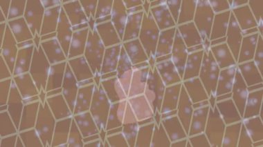 Benzersiz hareket dokusu tasarım sanatı ile profesyonel video düzenleme için modern soyut grafikler