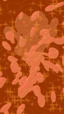 Lüks hareket projeleri için soyut tasarım stili animasyonu olan üst düzey dijital doku