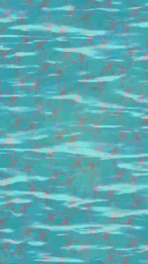 Lüks hareket projeleri için soyut tasarım stili animasyonu olan üst düzey dijital doku