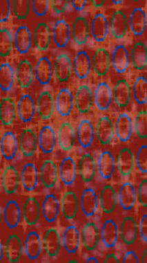 Organik desenli yüzey giriş stili video film sanatı ile soyut arkaplan tasarımı