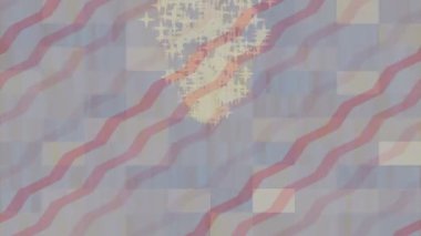 Organik desenli yüzey giriş stili video film sanatı ile soyut arkaplan tasarımı