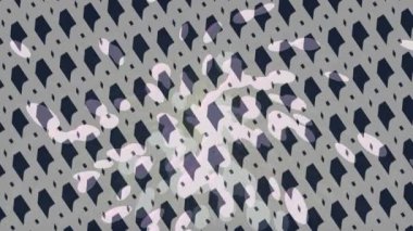 Soyut hareket desenli fütüristik video üretimi için dinamik dijital arkaplan