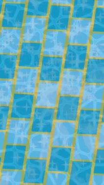 Benzersiz dijital animasyon tarzı grafikleri olan yaratıcı ortam tasarımı için yenilikçi hareket dokusu