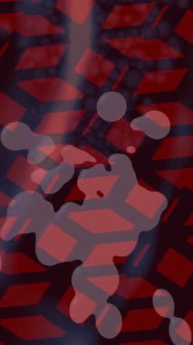 Benzersiz video giriş tasarımı projeleri için detaylı yüzey kalıbı film animasyon stili grafik girişi