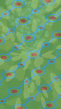 Estetik doku arkaplan tasarımı renkli hareket grafikleri ile moda film giriş profosyoneli