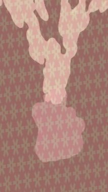 Benzersiz hareket grafikleri tasarım sanatına sahip yaratıcı film üretimi için özet bir arkaplan