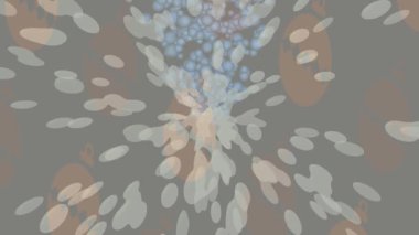 Yaratıcı video düzenleme film arkaplan tasarımı için minimalist organik hareket grafikleri