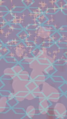 Lüks hareket projeleri için soyut tasarım stili animasyonu olan üst düzey dijital doku