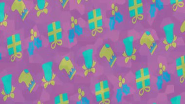 Lüks hareket projeleri için soyut tasarım stili animasyonu olan üst düzey dijital doku