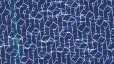 Lüks hareket projeleri için soyut tasarım stili animasyonu olan üst düzey dijital doku