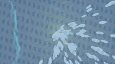 Benzersiz hareket grafikleri tasarım sanatına sahip yaratıcı film üretimi için özet bir arkaplan