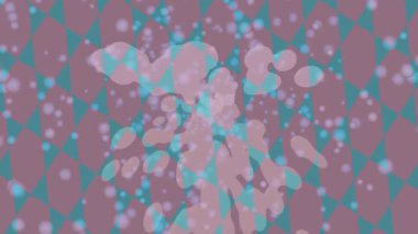 Benzersiz dijital animasyon tarzı grafikleri olan yaratıcı ortam tasarımı için yenilikçi hareket dokusu