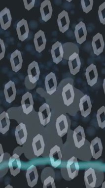 Benzersiz video giriş tasarımı projeleri için detaylı yüzey kalıbı film animasyon stili grafik girişi