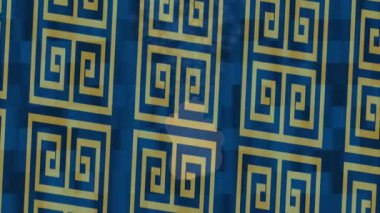 Dijital doku yüzey tasarım biçimi ile modern video animasyonu için gelişmiş hareket grafikleri