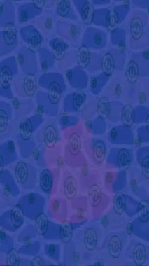 Benzersiz video giriş tasarımı projeleri için detaylı yüzey kalıbı film animasyon stili grafik girişi