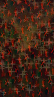 Organik desenli yüzey giriş stili video film sanatı ile soyut arkaplan tasarımı